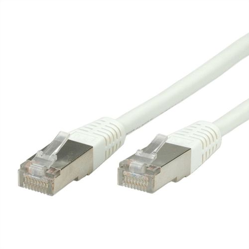 Secomp Value S/FTP (PiMF) PatchCord Cat6/Cl.E white 5.0m slika 1