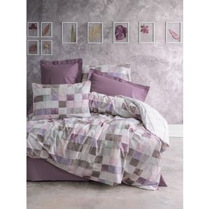 Maro - Dusty Rose Dusty Rose
White
Purple
Brown Ranforce Double Quilt Cover Set