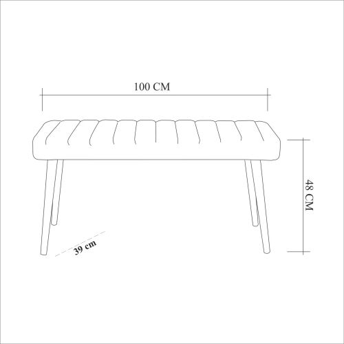 Stormi Bench - Atlantic Pine, Grey Atlantic Pine
Grey Bench slika 3