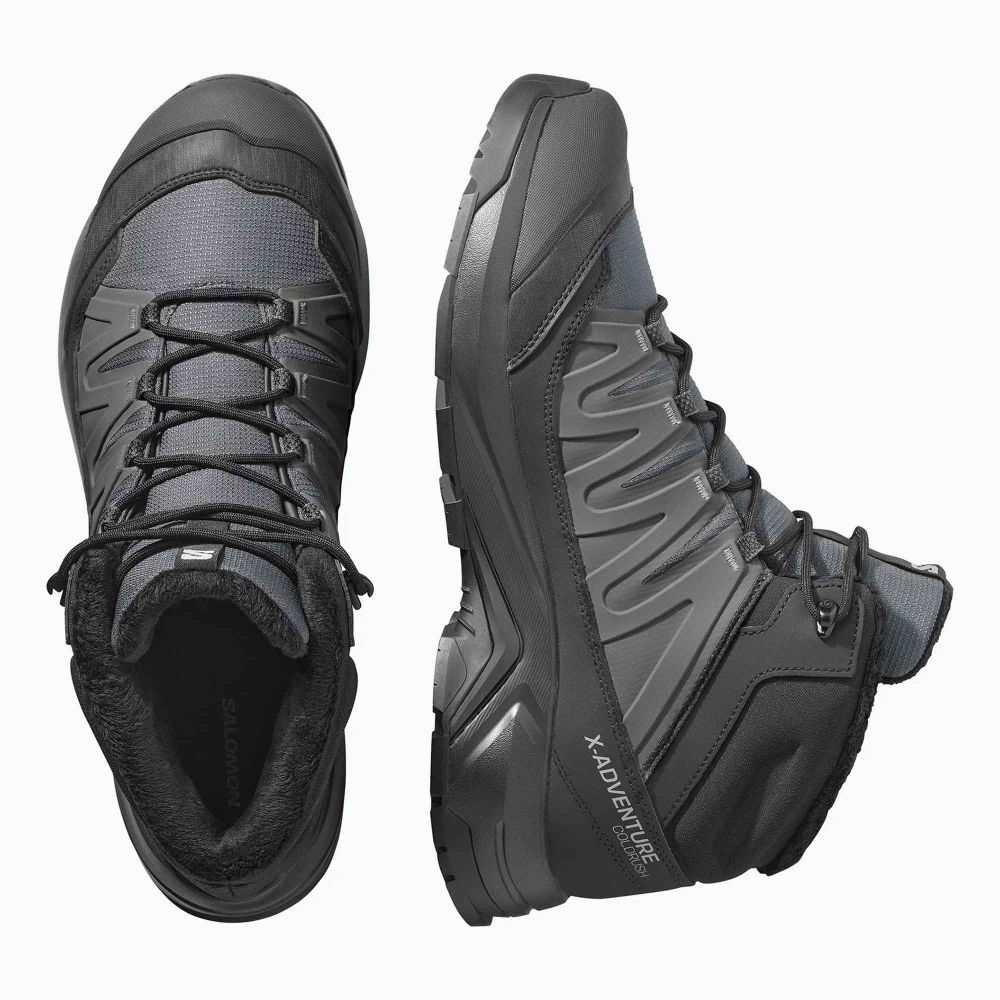 Salomon Muške gležnjerice X-Adventure Coldrush Waterproof, Asphalt/Black slika 3
