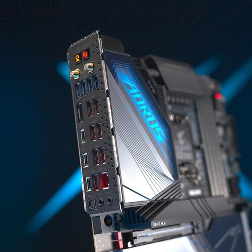 Gigabyte Z790 AORUS MASTER X  LGA1700, Z790 Chipset, Supports Intel Core 13th and next-gen processors, 4xDDR5 DIMMs with XMP 3.0 memory module support, PCIe 5.0 x16 slot with 10X strength for graphics card slika 3