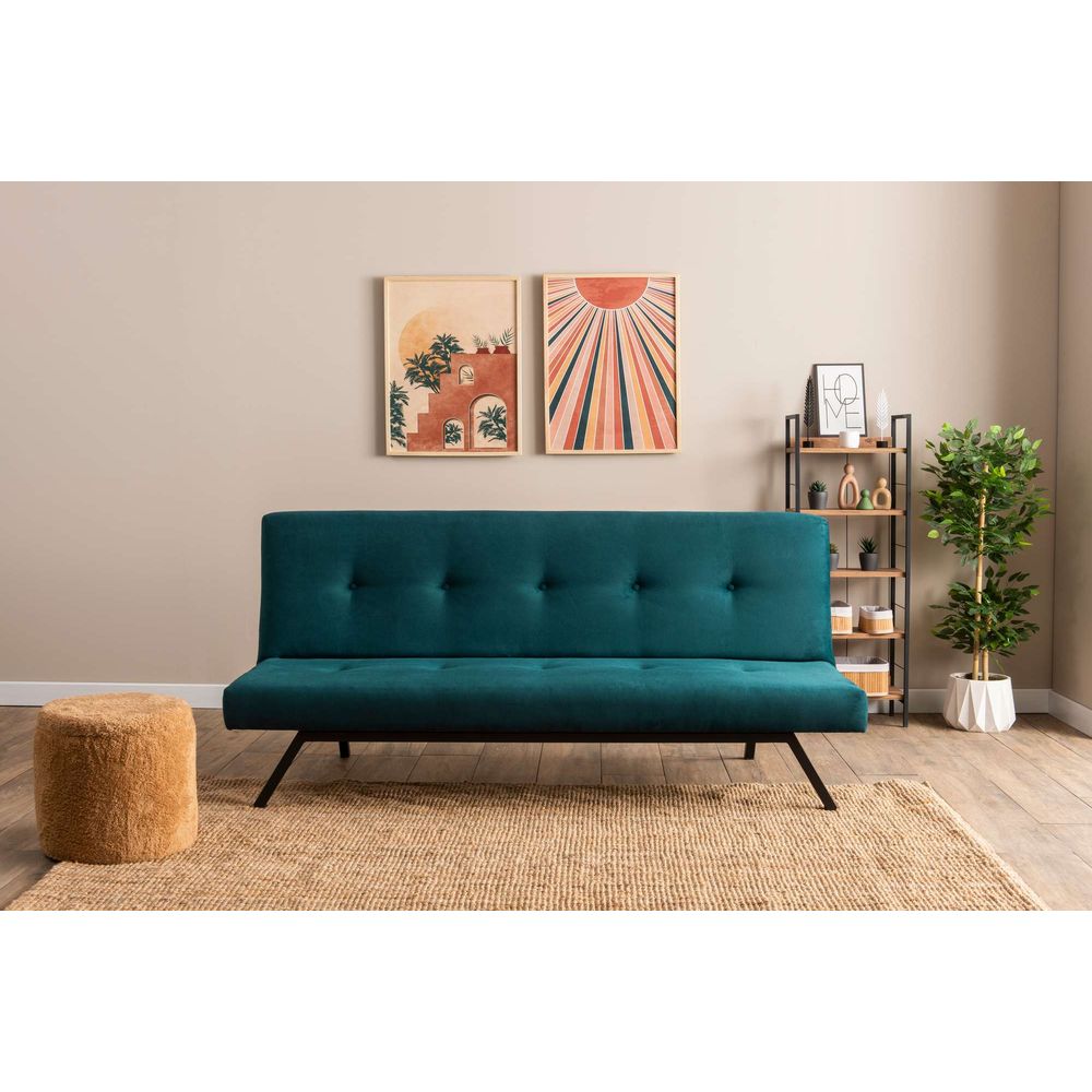Sofa na razvlačenje Zola - Petrol Zelena slika 2