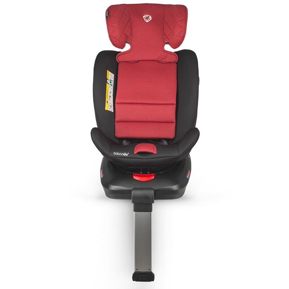 Coccolle® Autosjedalica Vigo iSize 360° 40-150cm Isofix, Poppy Red slika 13