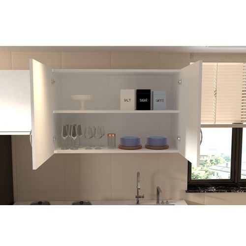 Sinai 2 Kapak - White White Kitchen Cabinet slika 3