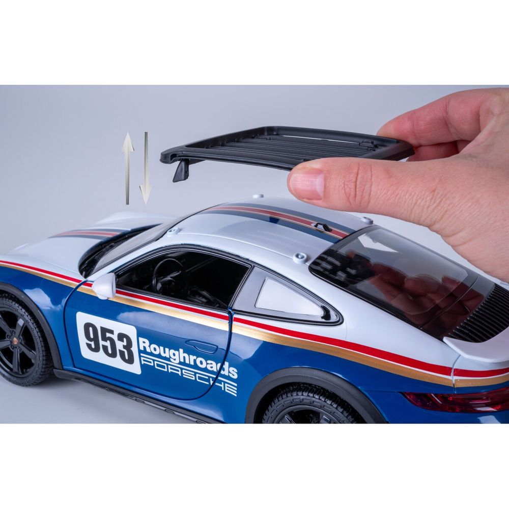 Rastar 10131 Auto na daljinsko upravljanje Porsche 911 Dakar 1:14 slika 12