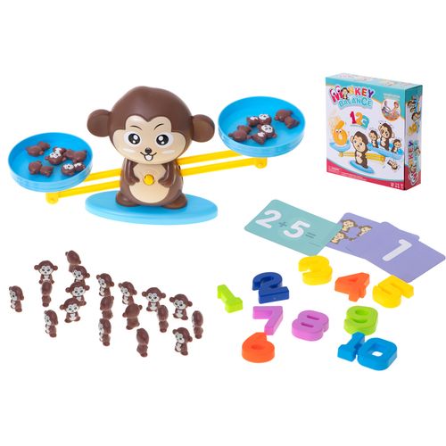 Edukativna igračka vaga, majmunčić slika 2