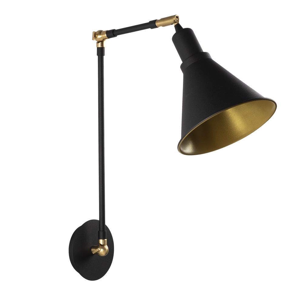 Berceste - N-682 Crna Zidna Lampa slika 5