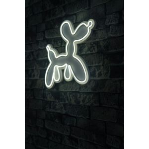 Wallity Ukrasna plastična LED rasvjeta, Balloon Dog - White
