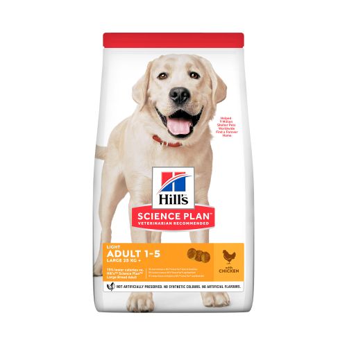 Hill's™ Science Plan™ Pas Adult Large Breed Light s Piletinom, 14 kg slika 1