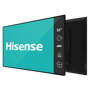 Hisense 55DM66D 55" 4K UHD 500 nita Digital Signage Display - 24/7 Operation