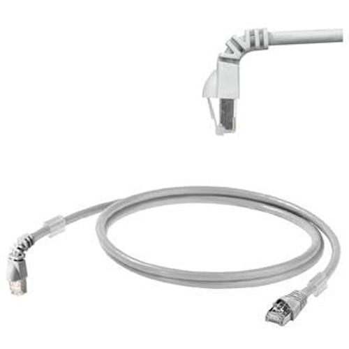 Weidmüller 1233160012 RJ45 mrežni kabel, Patch kabel cat 6a S/FTP 1.20 m siva UL certificiran 1 St. slika 2