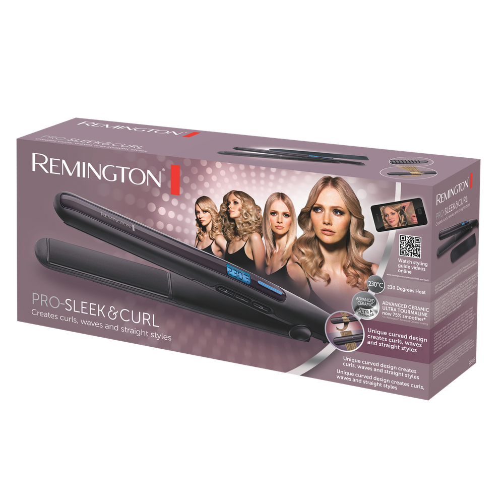 Remington Ravnalo Za Kosu S6505 Pro Sleek&Curl slika 3