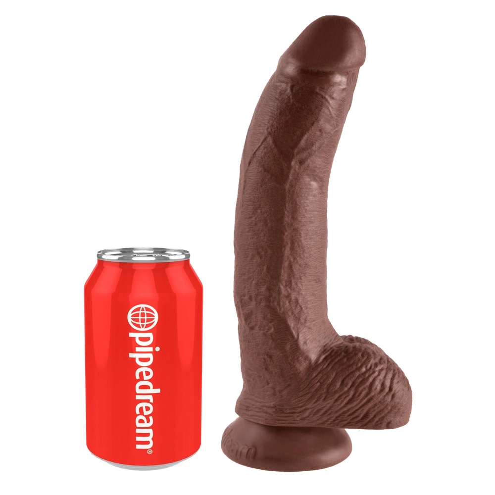 King Cock KC 23cm Cock with Balls Brown slika 2