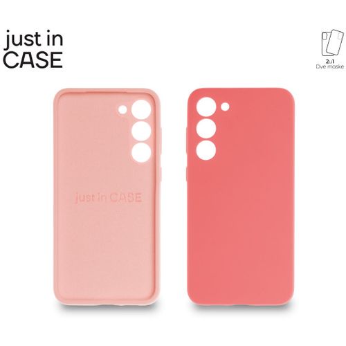 2u1 Extra case MIX PLUS paket PINK za S23 Plus slika 1