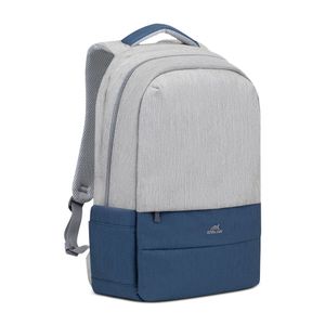 RivaCase laptop backpack 17.3 "7567 gray / blue