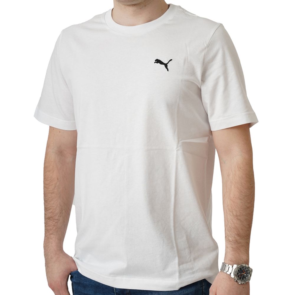 Puma Muška majica kratkih rukava ESS Small Logo, Bijela slika 1
