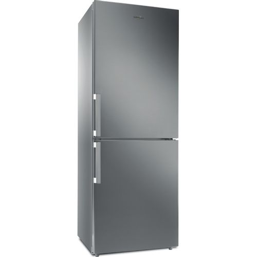 Whirlpool Samostojeći kombinovani frižider WB70I 931 X, No Frost, Zamrzivač dole, Širina 70 cm, Visina 195 cm, Inox boje slika 1