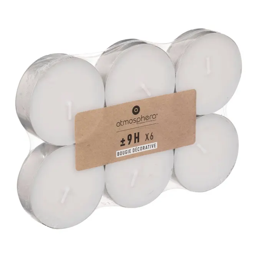 Atmosphera set svijeća 6/1, 5,6x2,15 cm, parafin/palmin vosak slika 2