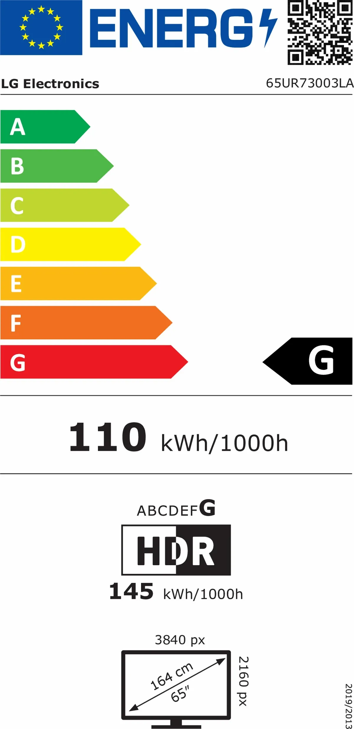 Energetski certifikat G