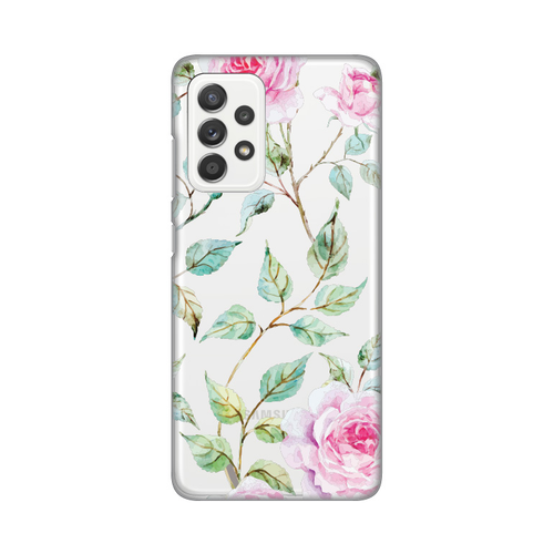 Torbica Silikonska Print Skin za Samsung A525F/A526B/A528B Galaxy A52 4G/A52 5G/A52s 5G Roses Pattern slika 1