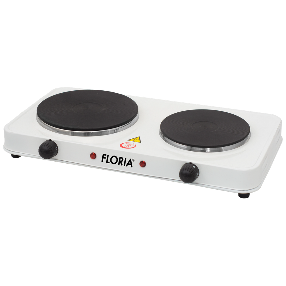 Floria Električno kuhalo, 2 ploče - 15/18 cm, 1500 W, bijela - ZLN2843 WH slika 1