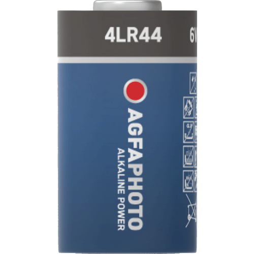Agfa Baterija alkalna, za alarm, 6 V, blister pak. 1 kom. - 4LR44 B1 slika 2