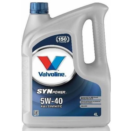 Motorno ulje 5W40 Valvoline Synpower 4 L slika 1