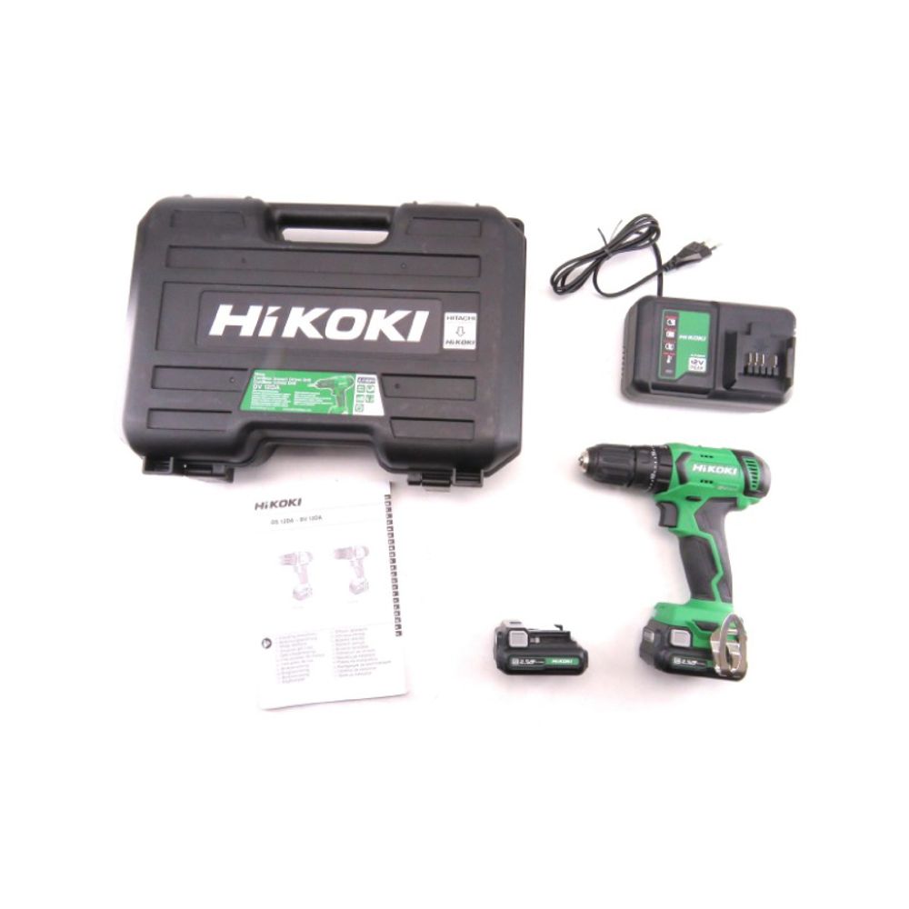Hikoki aku vibraciona bušilica DV12DA 12V 2,5Ah slika 2