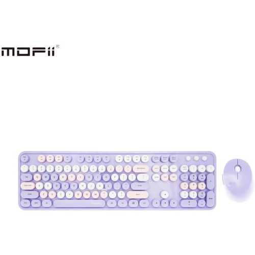 MOFII WL SWEET DM RETRO set tastatura i miš u LjUBIČASTOJ boji slika 1