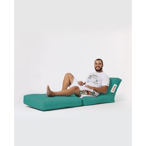 Siesta Sofa Bed Pouf - Turquoise Turquoise Garden Bean Bag