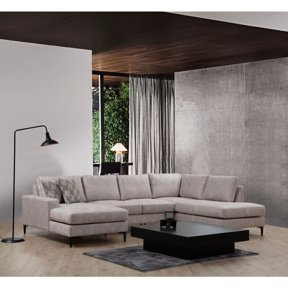 Porto Corner (CHL-02-C-EOT) - Bež Ugaona Sofa slika 1