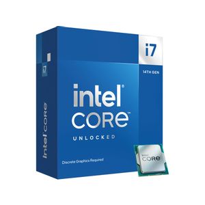 Intel Core i7 i7-14700KF Procesor 20C/28T/3.4GHz/33MB/125W/LGA1700/BOX