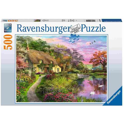 Ravensburger Puzzle kuća na selu 500kom slika 1