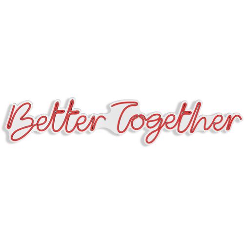 Wallity Better Together - Crvena Dekorativna Plastična LED Rasveta slika 6