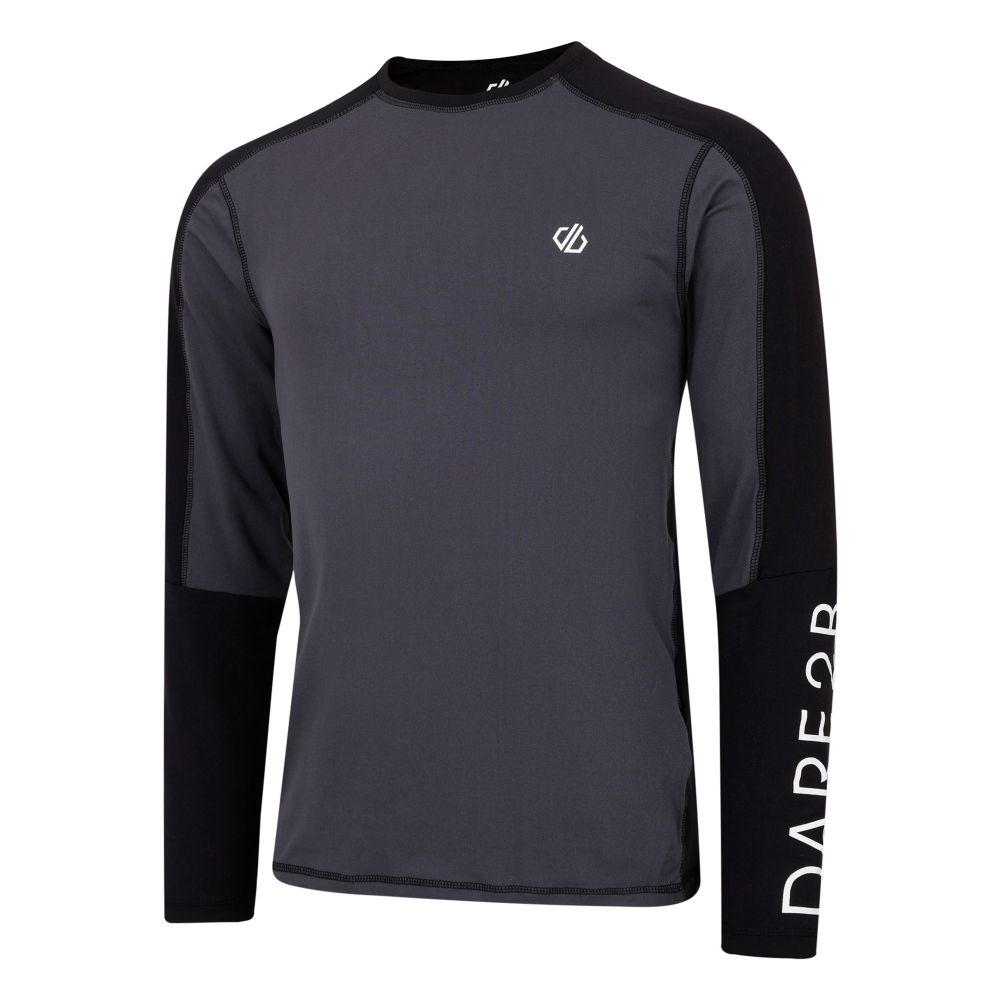Dare2B Muški termalni veš Exchange III, Top Black/Ebony slika 2