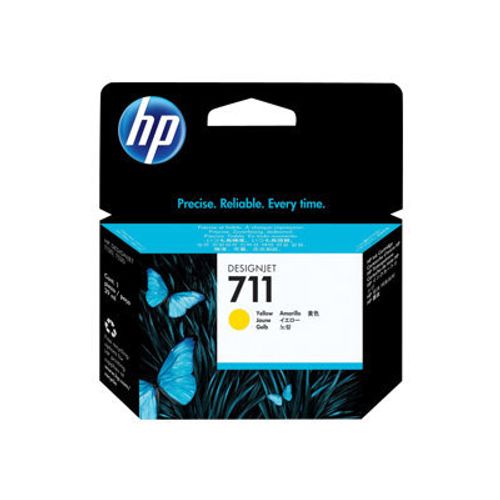 HP 711 ink yellow 29 ml DJ T120 520 CZ132A slika 1