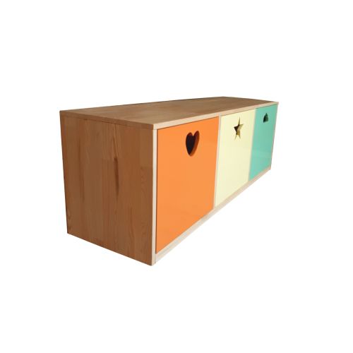 Woody Fashion Ormarić višenamjenski Toys Cabinet slika 3