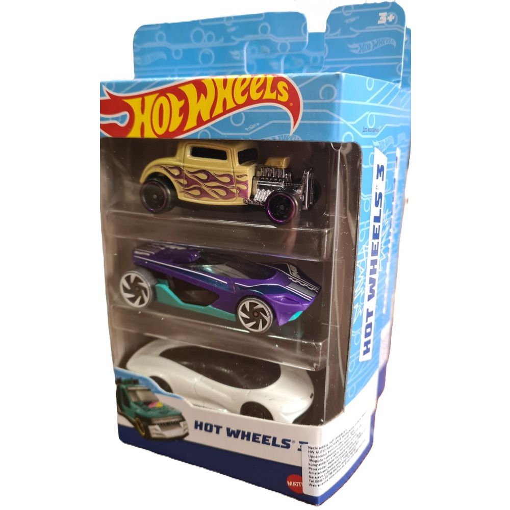 Hot Wheels Autići 1:64 3kom slika 1