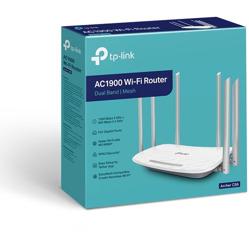 Router TP-Link ARCHER C86, AC1900 Dual-Band Wi-Fi slika 1