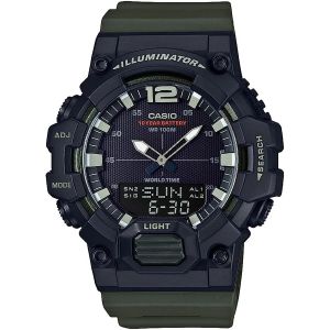 Muški satovi Casio ILLUMINATOR BLACK - ARMY GREEN (Ø 48 mm)