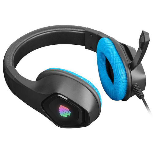 Natec NFU-1679 FURY PHANTOM, Gaming Headset with Volume Control, 3.5mm Stereo, LED Backlit (USB), Black/Blue slika 3