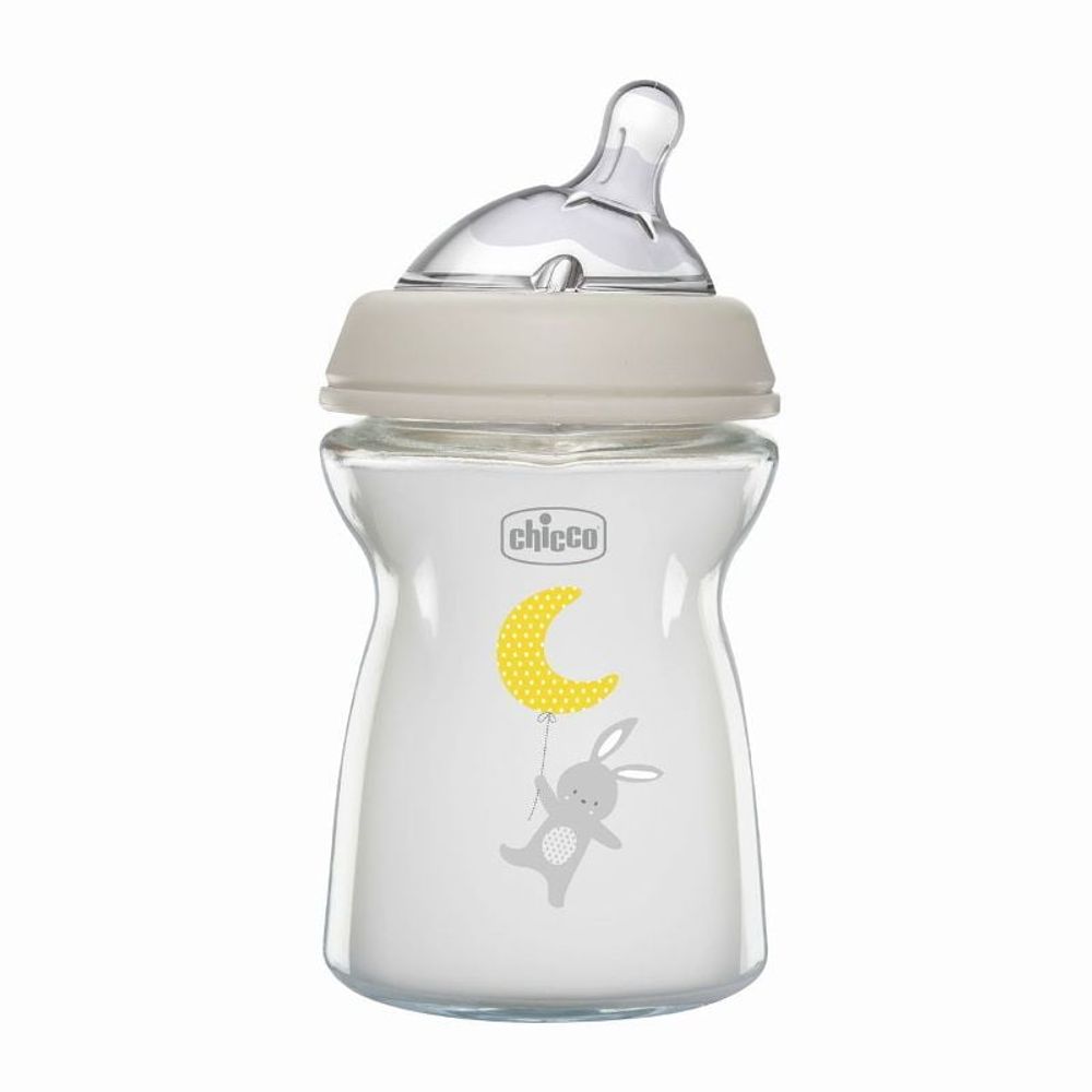 Chicco Staklena flašica NaturalFeeling 250ml 0m+ slika 1