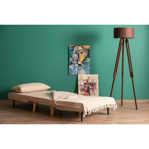 Atelier Del Sofa Folde Single - Cream Cream 1-Seat Sofa-Bed slika 5