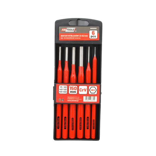 Awtools set izbijanja 1.5-8.0 mm, 6 komada slika 1