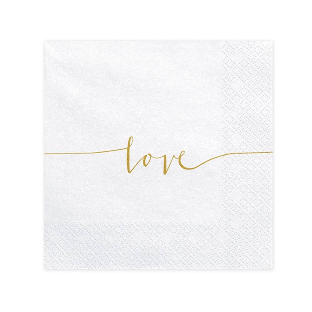 SP33-22 Papirne salvete Love 33x33cm, 20kom slika 1