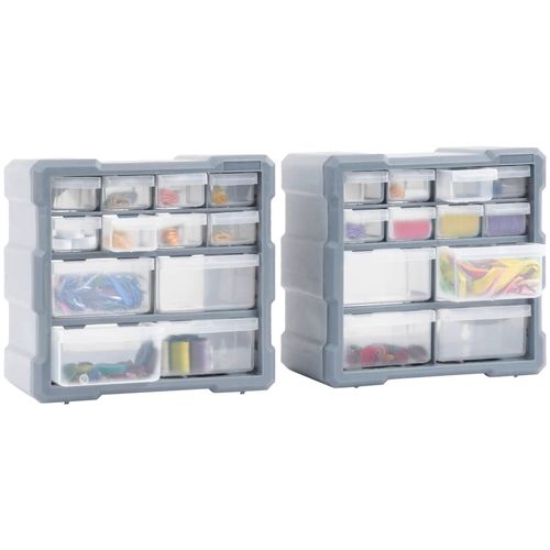 Organizatori s 12 ladica 2 kom 26,5 x 16 x 26 cm slika 27