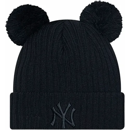 New era fem double pom new york yankees beanie 60364290 slika 1