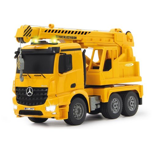 Jamara kamion na daljinsko upravljanje kran Mercedes-Benz Arocs, žuti 1:20 slika 5