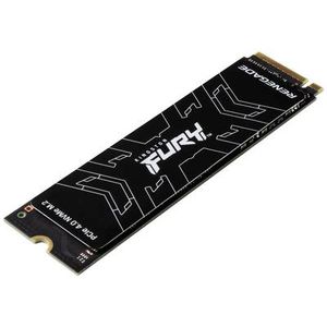 Kingston SFYRS/500G M.2 NVMe 500GB SSD, FURY Renegade, PCIe Gen 4x4, 3D TLC NAND, Read up to 7,300 MB/s, Write up to 3,900 MB/s (single sided), 2280, Includes cloning software