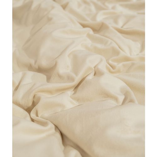 Linda - Cream Cream Double Quilt Cover Set slika 3